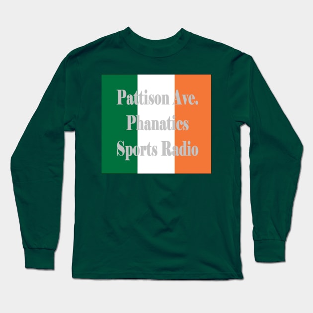 Pattison Ave. Phanatics Irish Flag Long Sleeve T-Shirt by PattisonAvePhanatics